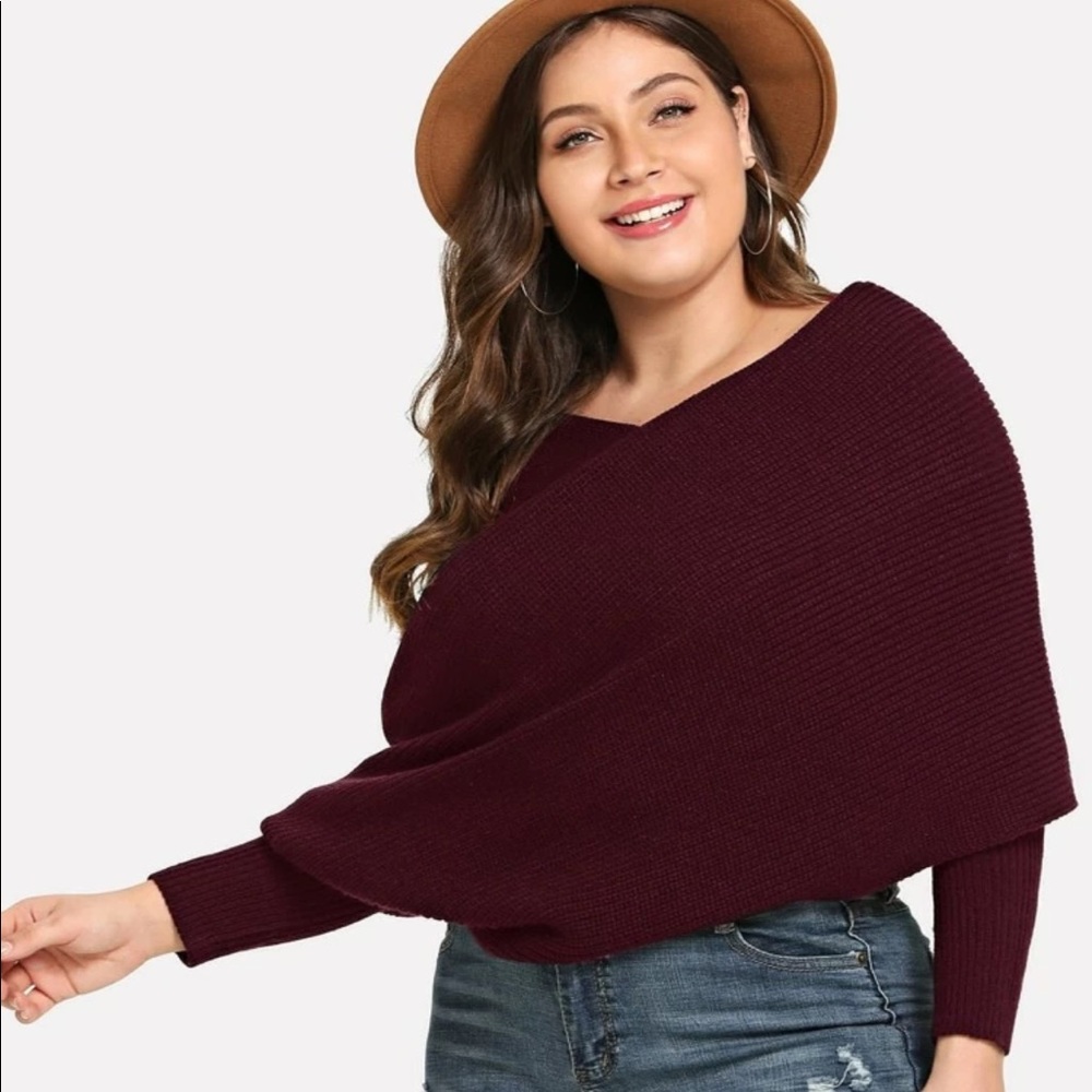 Crossover poncho